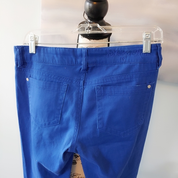 Indigo Rein Royal Blue Skinny Jeans Size 5. - Picture 5 of 11
